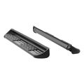 Luverne Truck Equipment STAINLESS STEEL SIDE ENTRY STEPS BLACK TEXTURED POWDER COAT 281442-581442